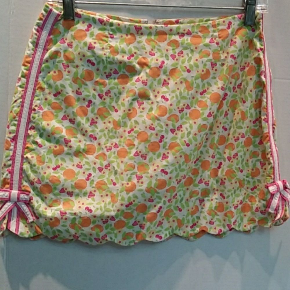Lilly Pulitzer Fruit Motif Skort.  EUC